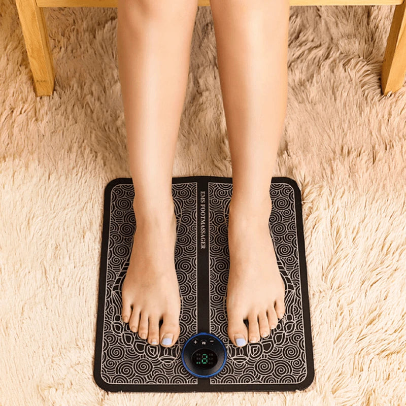 Electric Foot Massager Pad Muscle Massage Relaxation Trainer For Massage Fitness Outdoor Sport Home Family Relax
