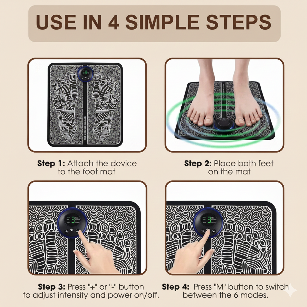 ElysianMee Stimulation Foot Massager