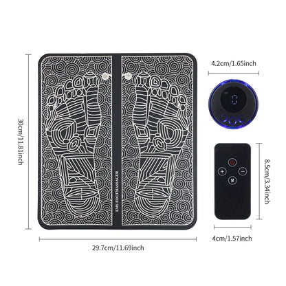 Electric Foot Massager Pad Muscle Massage Relaxation Trainer For Massage Fitness Outdoor Sport Home Family Relax